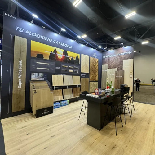 w66利来国际亮相美国Surface地面铺装展会，进一步开拓国际市场