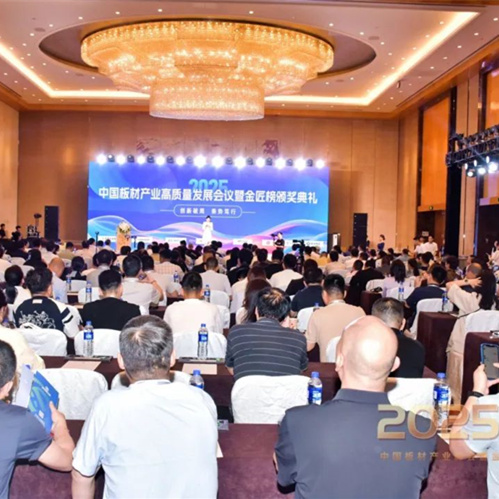 创新破局引领行业变革，2025中国板材产业峰会w66利来国际彰显企业担当